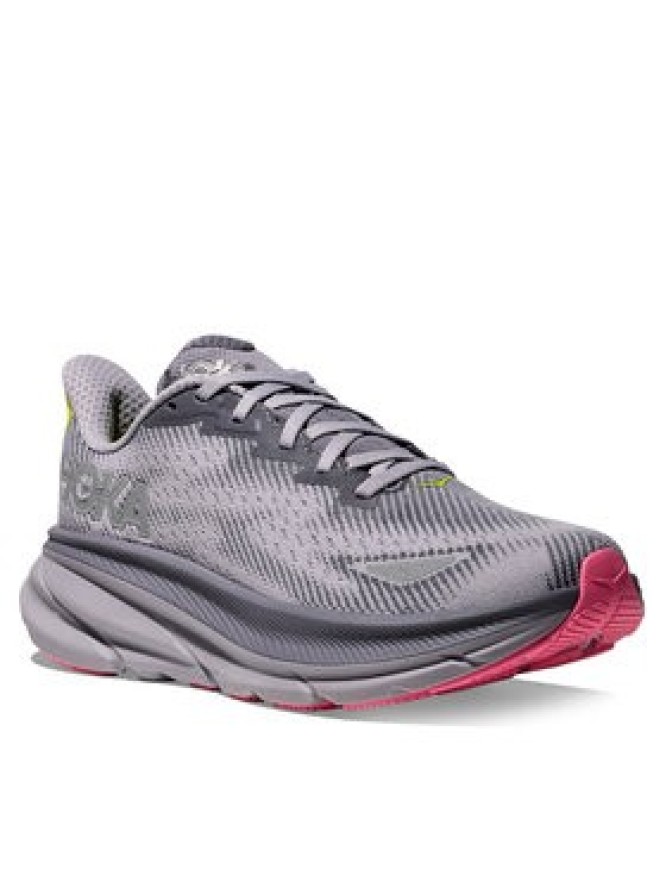 Hoka Buty do biegania Clifton 9 Gtx GORE-TEX 1141490F Szary