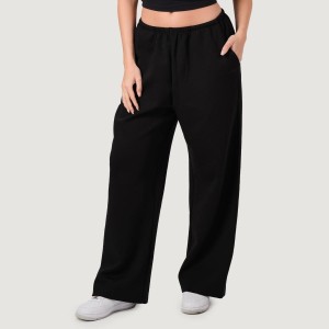 Spodnie damskie fitness oversize z kieszeniami NEO