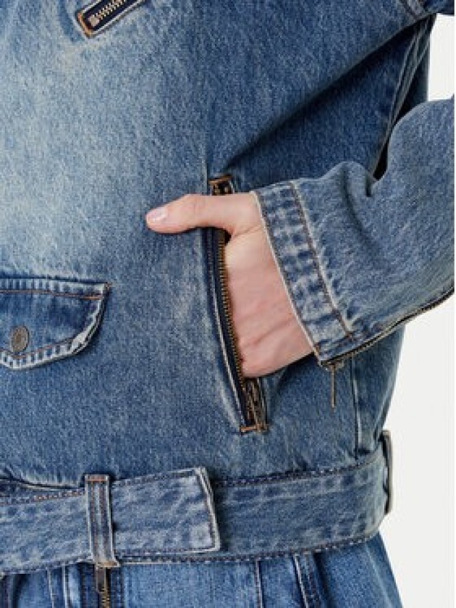 Guess Kurtka jeansowa W5YN70 D4XYZ Niebieski Regular Fit