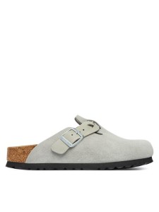 Birkenstock Klapki Boston Braided 1032933 Szary jasny