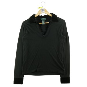 Second life - Sweter damski Lauren Ralph Lauren czarny - Stan dobry