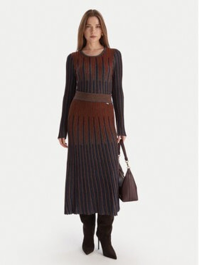 Fracomina Spódnica midi FS25WG4002K558Q7 Kolorowy Regular Fit