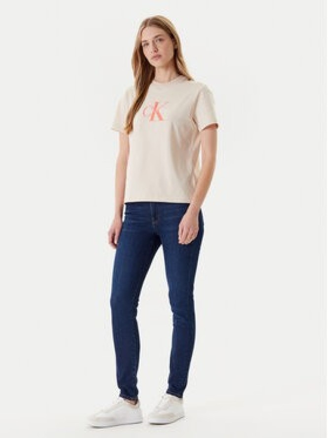 Calvin Klein Jeans Jeansy LV047B772G Granatowy Skinny Fit
