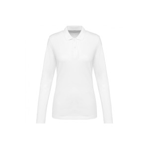 Damska koszulka polo z długim rękawem z suprimy Kariban Premium