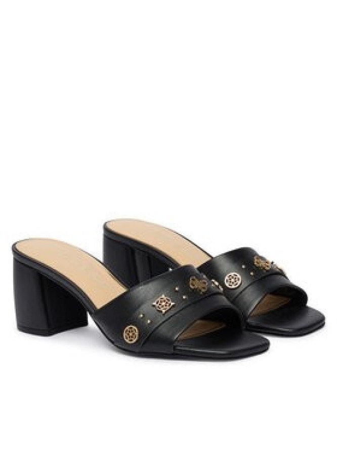 Guess Klapki FLJGAU ELE03 Czarny