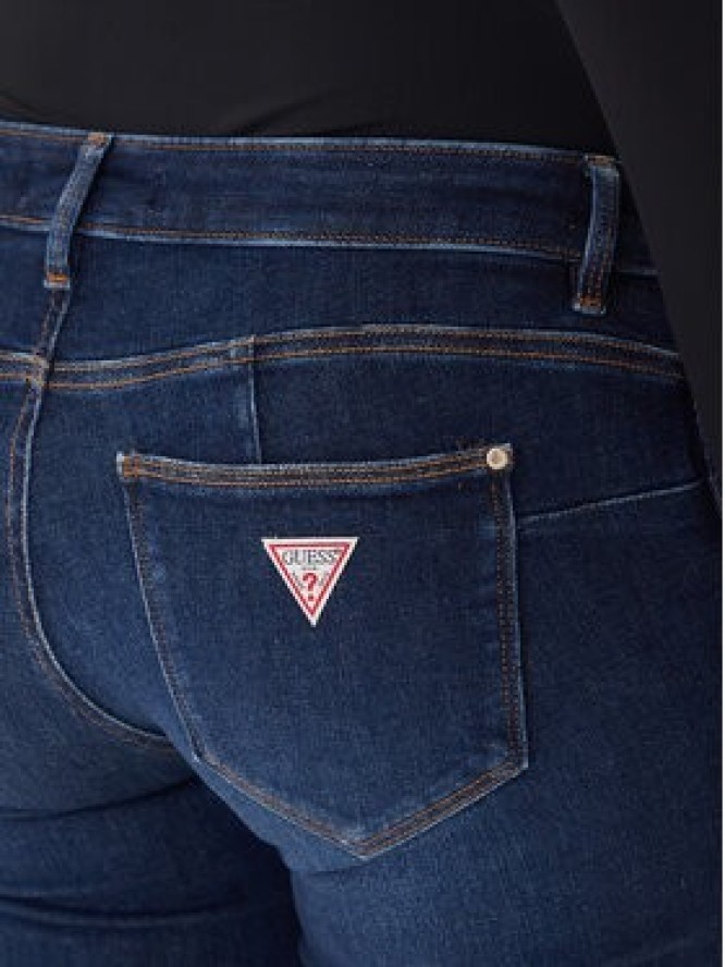 Guess Jeansy W2YAJ2 D4Q03 Niebieski Skinny Fit