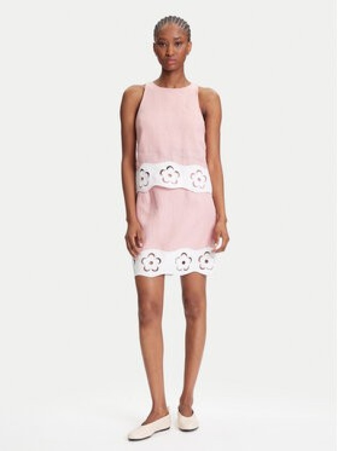 STAUD Spódnica mini Margaux R25S6138LN Różowy Regular Fit