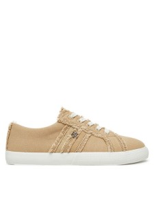 LAUREN RALPH LAUREN Sneakersy Janson Fray 802967040004 Beżowy