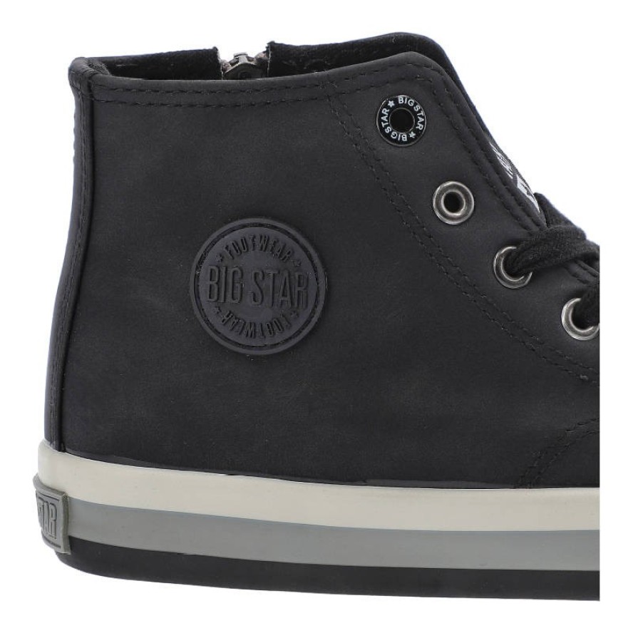 Czarne Sneakersy Big Star Damskie Wygodne Obuwie