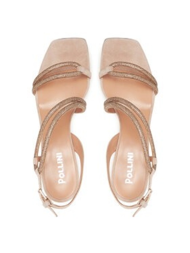 Pollini Sandały SA16037C0MTA0122 Beżowy