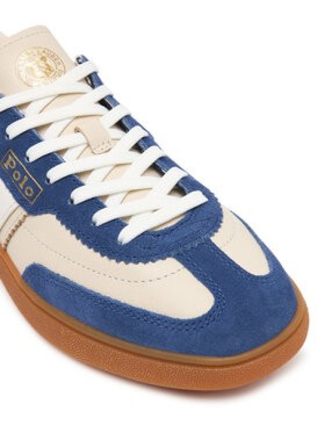 LAUREN RALPH LAUREN Sneakersy Bedford Suede Sneaker 804P04920008 Brązowy jasny