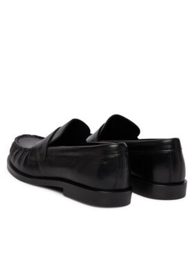 Calvin Klein Lordsy Round Loafer Lth HW0HW03031 Czarny