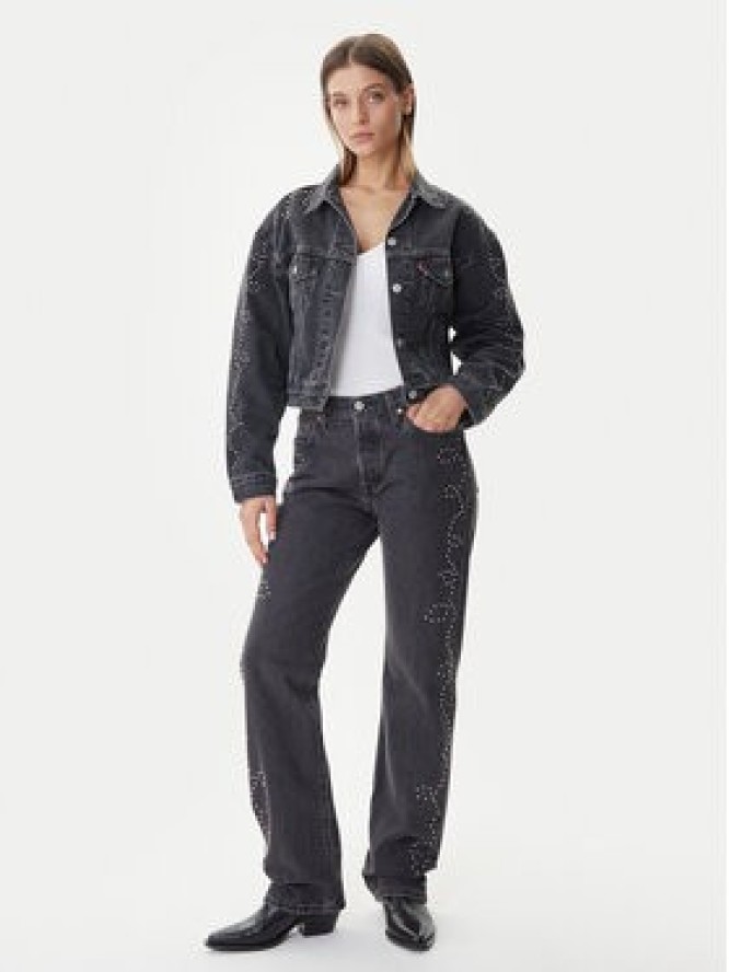 Levi's® Jeansy 501® ’90 A1959-0092 Czarny Straight Fit