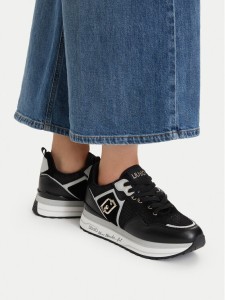 Liu Jo Sneakersy Maxi Wonder 01 BA6009 PX077 Czarny