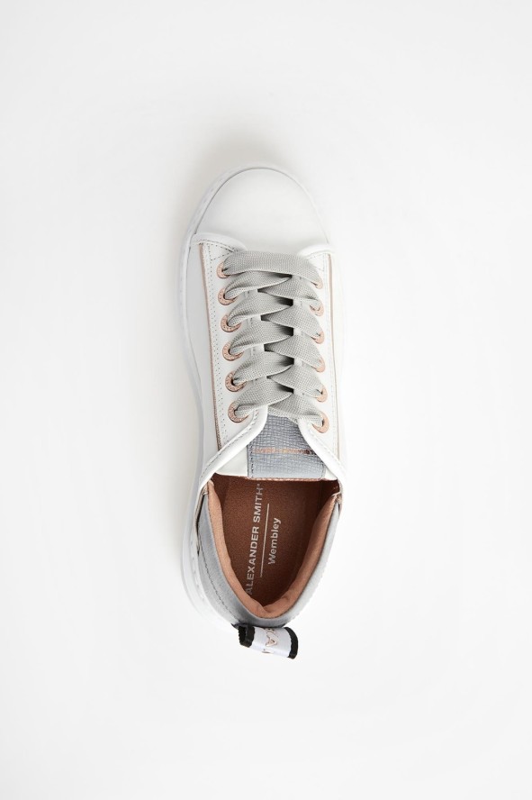 Sneakersy damskie skórzane Wembley Woman ALEXANDER SMITH