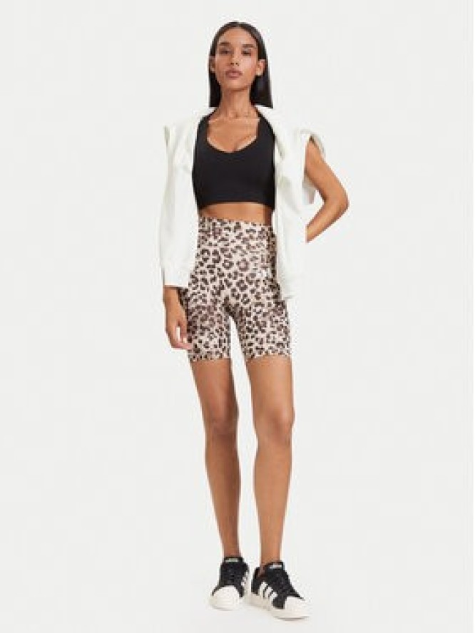 adidas Kolarki Optime Essentials Workou KH4854 Beżowy Slim Fit