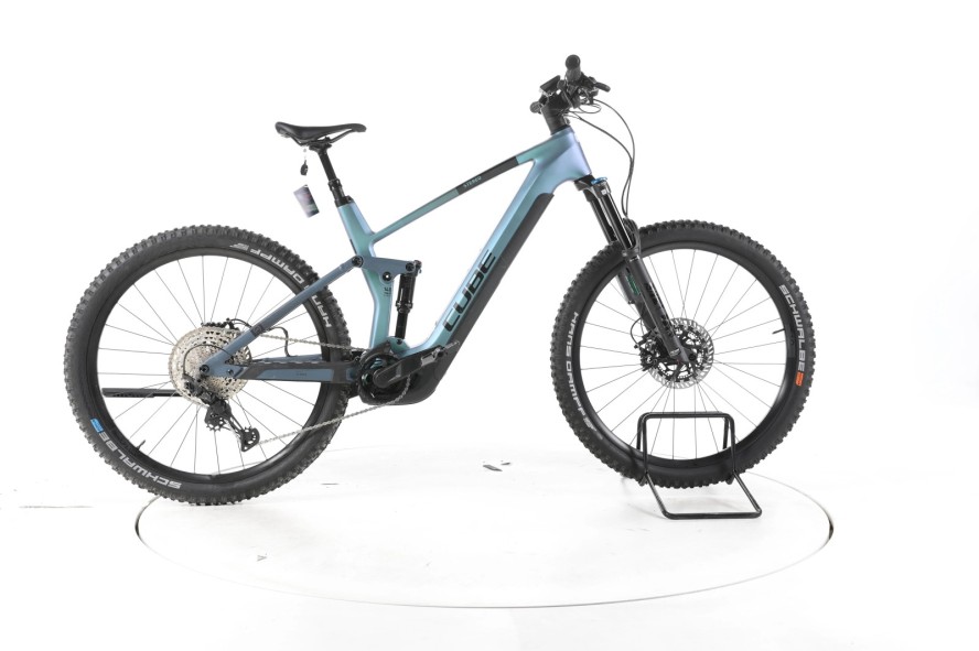 Second Life - Cube Stereo Hybrid 140 HPC ABS E-Bike Carbon - Bardzo dobry stan