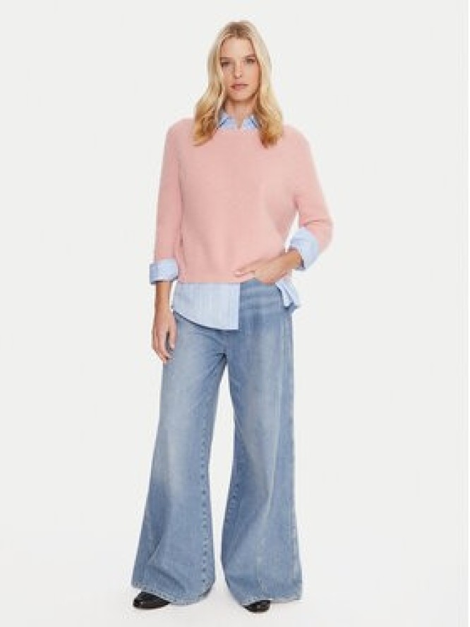Weekend Max Mara Sweter Xeno 2525366102 Różowy Relaxed Fit