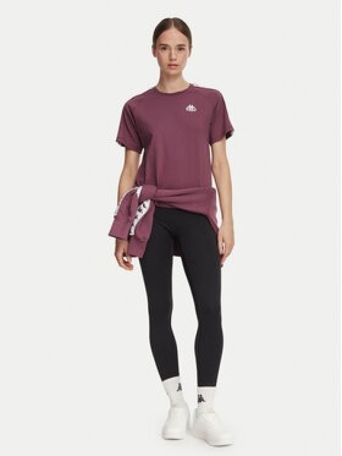 Kappa T-Shirt 371U6WW Fioletowy Regular Fit