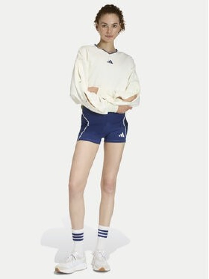 adidas Bluza Stadium JZ1074 Biały Loose Fit