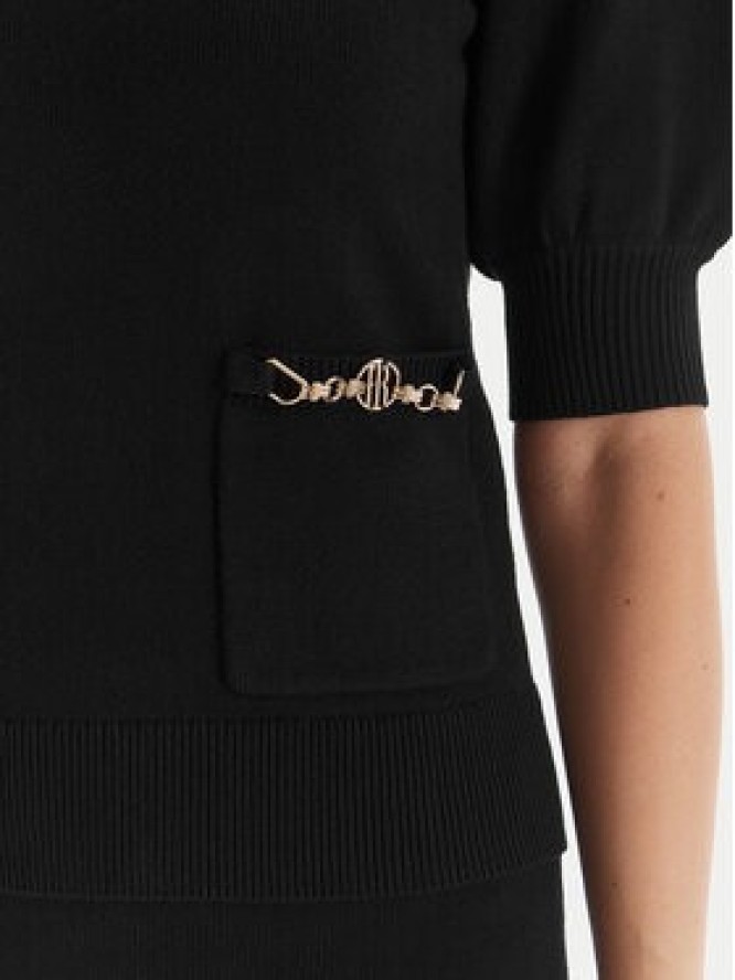 Fracomina Sweter FR25WT7019K55601 Czarny Slim Fit