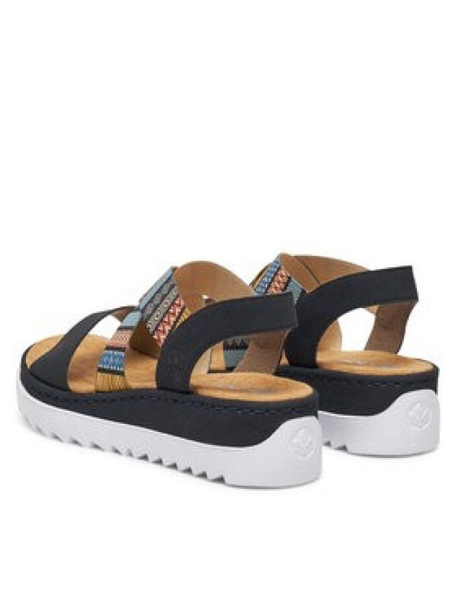 Rieker Sandały CEO-V44G8-14 Granatowy