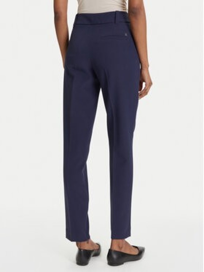 HUGO Spodnie materiałowe Hedima-1 50544742 Granatowy Slim Fit