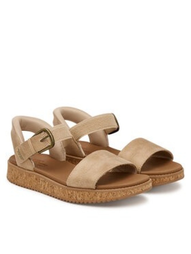 Skechers Sandały Bobs Sun Vibe 114423/NAT Beżowy