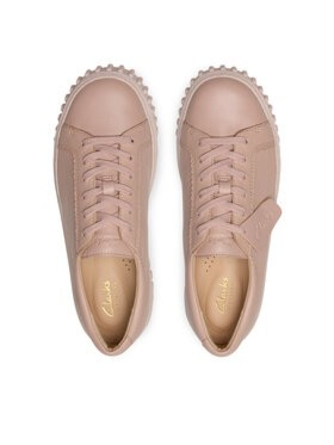 Clarks Sneakersy Mayhill Walk 26181209 Różowy