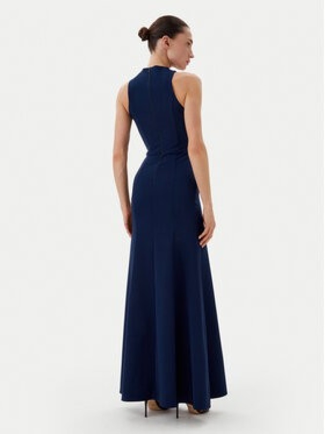 Rinascimento Sukienka wieczorowa CFC0019847002 Granatowy Regular Fit