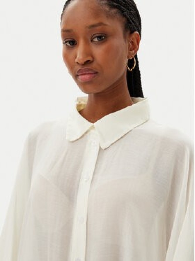 Kontatto Koszula B3003C E25B2C.11 Écru Relaxed Fit