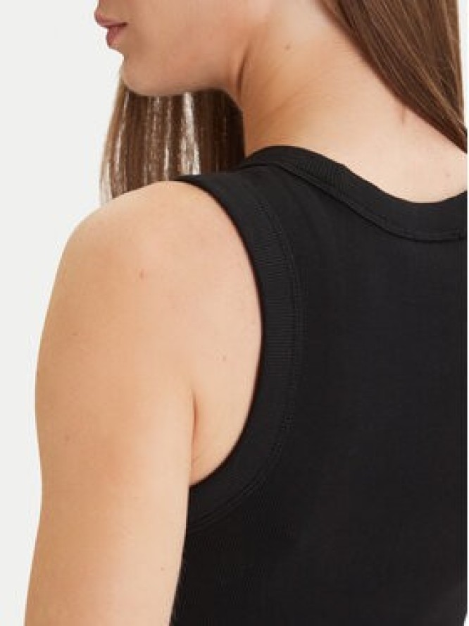 Calvin Klein Jeans Top LV047E200G Czarny Slim Fit