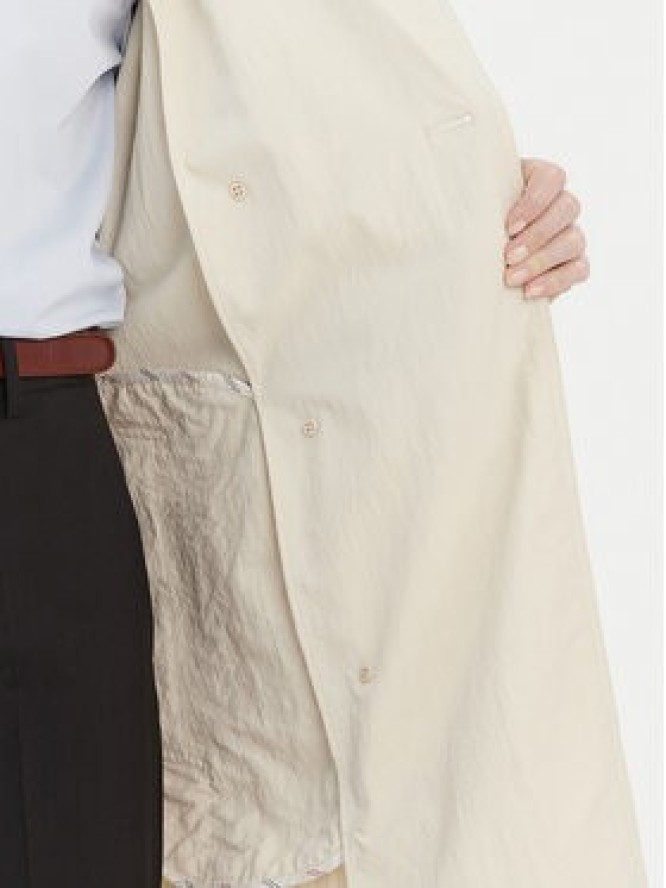 Tommy Hilfiger Trencz WW0WW45632 Beżowy Oversize