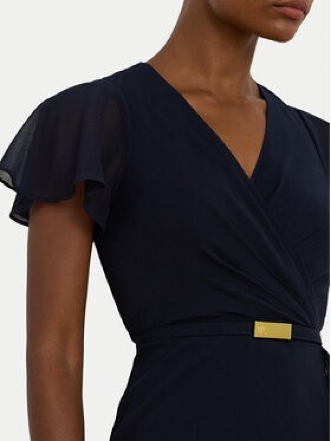 LAUREN RALPH LAUREN Sukienka wieczorowa 253909447002 Granatowy Regular Fit