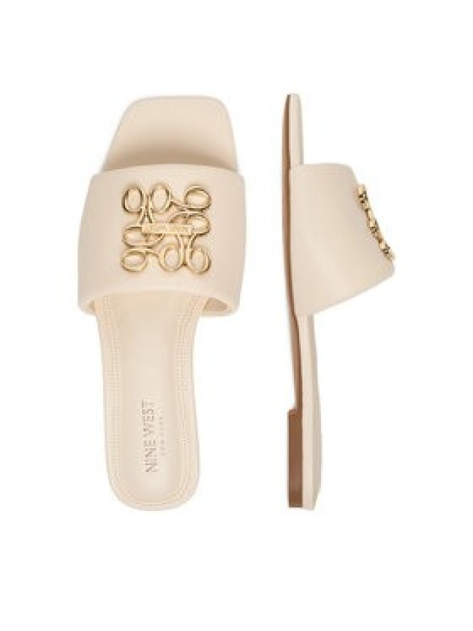 Nine West Klapki CEO-SMRL393663-02 Écru