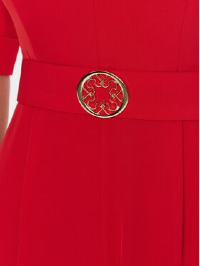 Rinascimento Kombinezon CFC0125323003 Czerwony Wide Leg