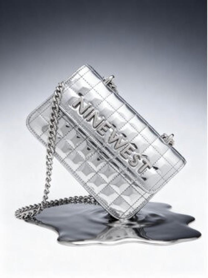 Nine West Torebka EO-Glamercy-Grace-LX10060 Srebrny