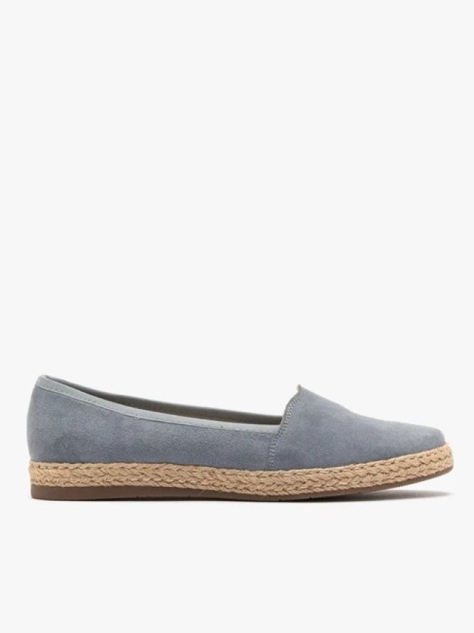 Niebieskie espadryle