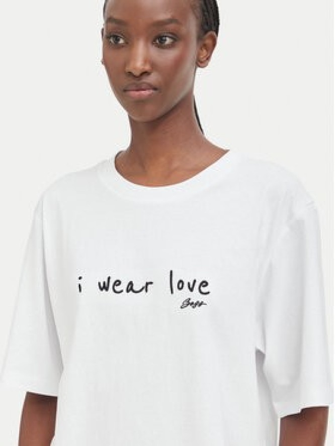 BOSS T-Shirt C_Eregular_9 50571491 Biały Relaxed Fit