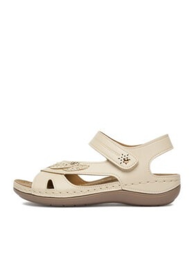 Go Soft Sandały CEO-W80085 Beżowy