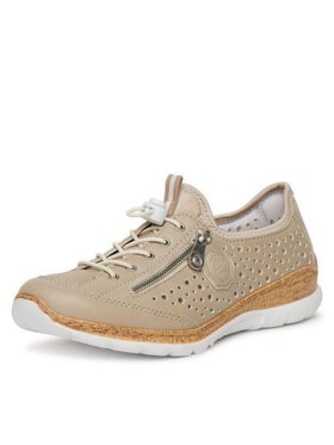 Rieker Sneakersy N42P6-62 Beżowy