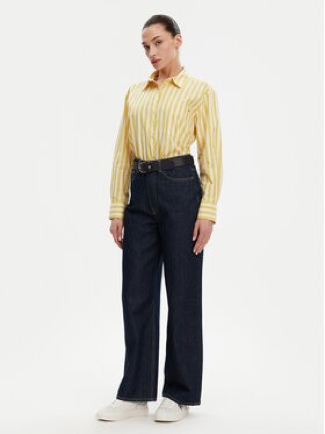 Tommy Hilfiger Koszula WW0WW45612 Żółty Relaxed Fit