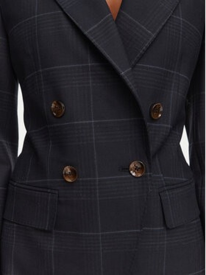 Marella Płaszcz wełniany Laghi 2623046091 Granatowy Regular Fit