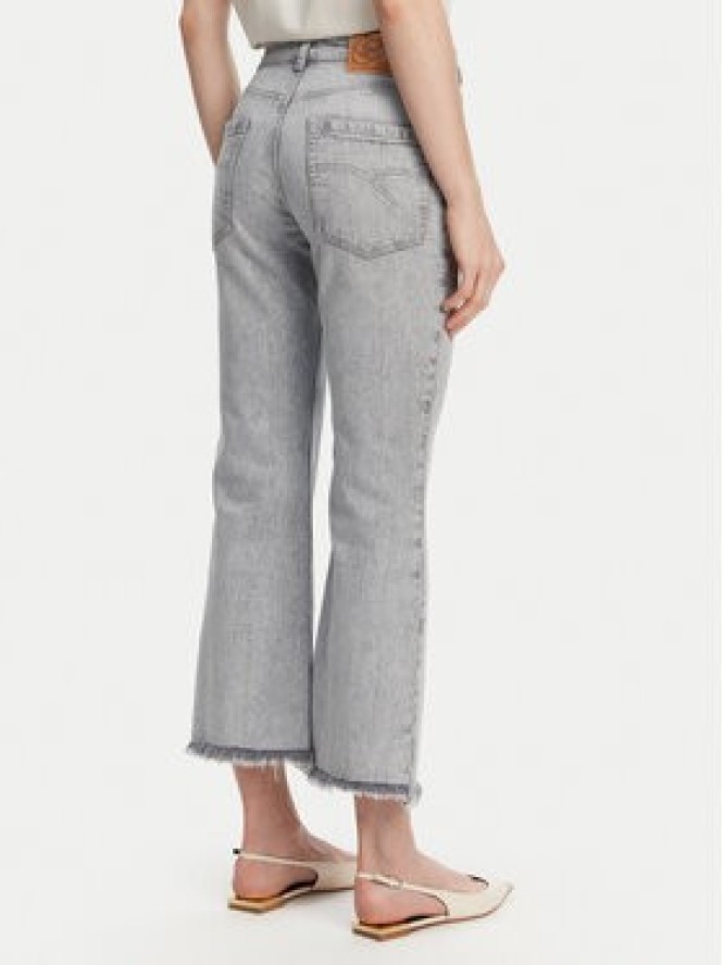 Marella Jeansy Fcrop 2513181114 Szary Flare Fit