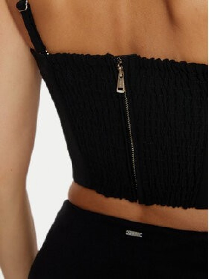Guess Top W5RH26 WGLO2 Czarny Regular Fit