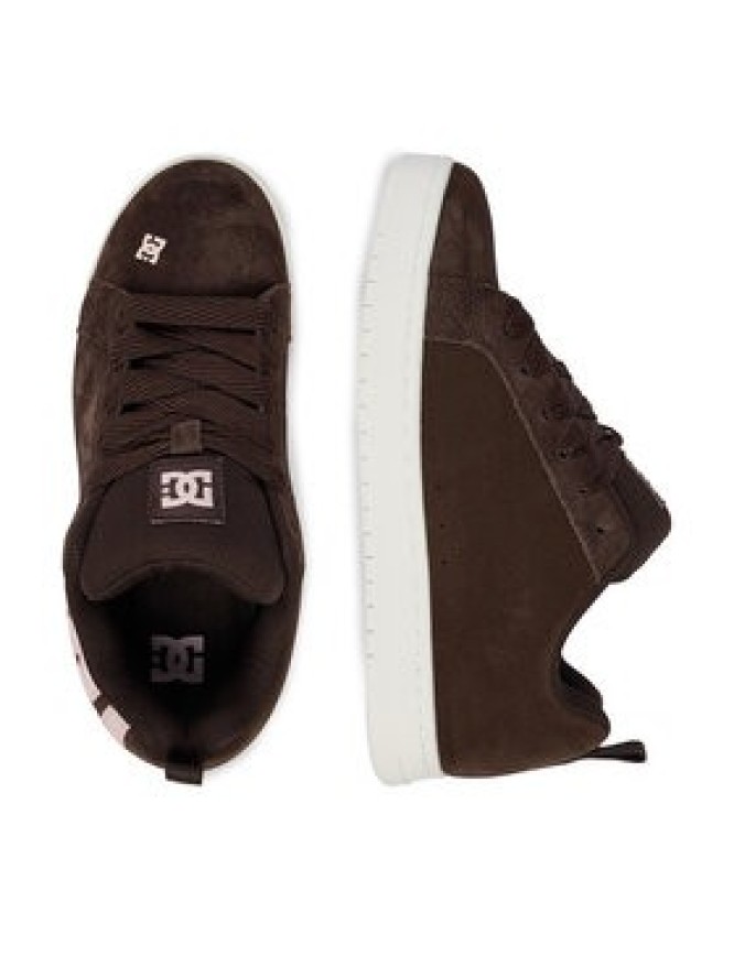 DC Shoes Sneakersy CEOWB-V5-10118 Brązowy jasny