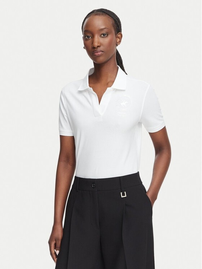 Beverly Hills Polo Club Polo L2604-HR Biały Regular Fit