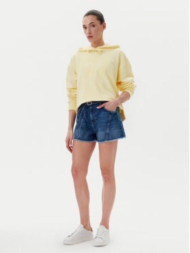 TWINSET Szorty jeansowe 251TP2575 Niebieski Regular Fit