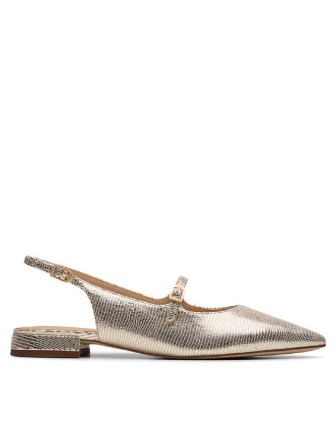 Clarks Sandały Sensa15 Shine 26181315 Złoty