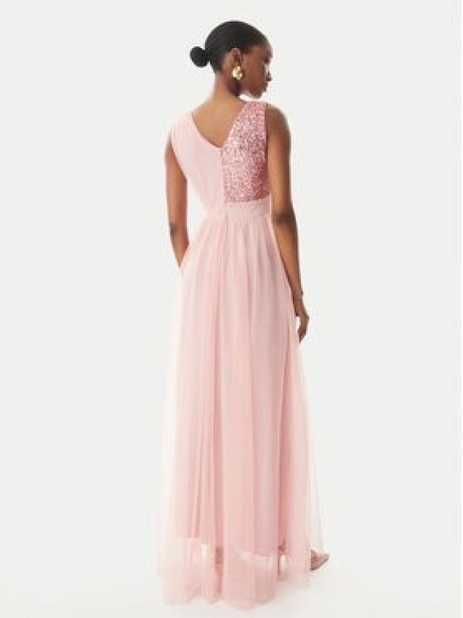 Rinascimento Sukienka wieczorowa CFC0123704003 Różowy Regular Fit